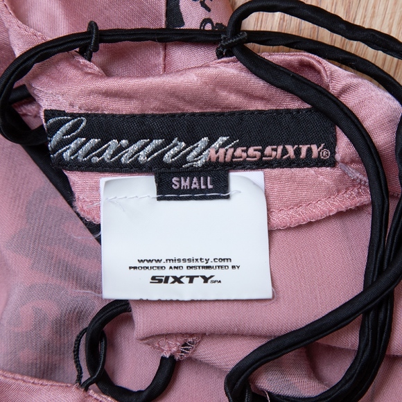 Miss Sixty Pink Slip Graffiti Dress - Picture 4 of 6